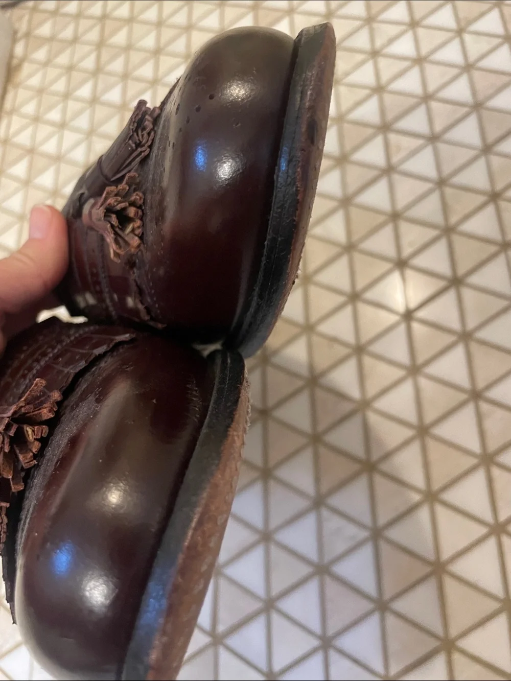 Allen Edmonds Bridgeton Tassel Loafers Men’s 9.5 Slip-on Shoes
